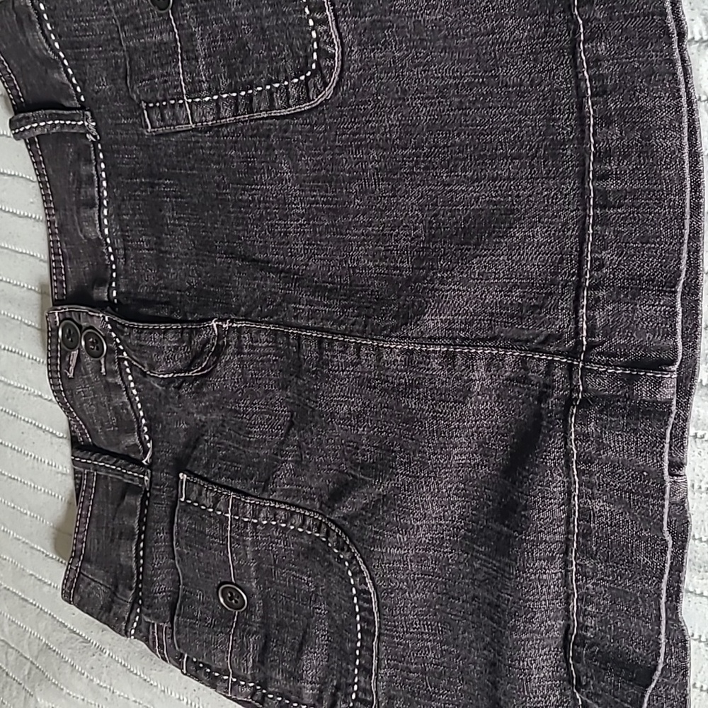 Ann taylor loft gray skirt with pockets